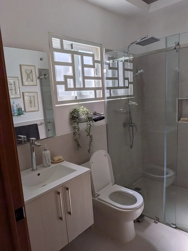 Another of the bathrooms